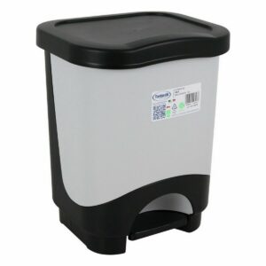 Waste bin Tontarelli Idea Grey 10 L