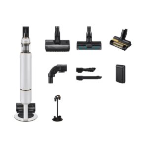 Cordless Vacuum Cleaner Samsung VS20B95843W/GE White Black Chrome 580 W