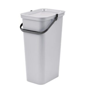 Recycling Waste Bin Tontarelli Moda 24 L White (6 Units)